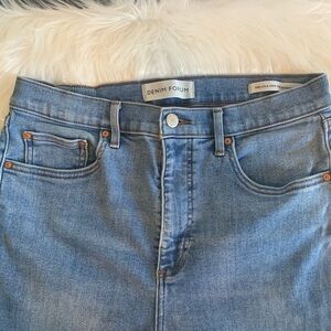 Denim Forum High Rise Light Blue Jeans
